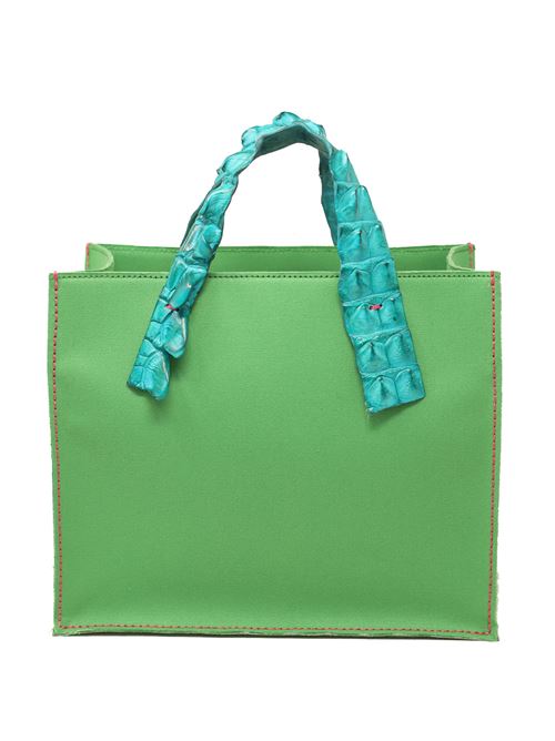 Borsa a mano verde Laboratorio Capri | GRETAVERDETURCHESE